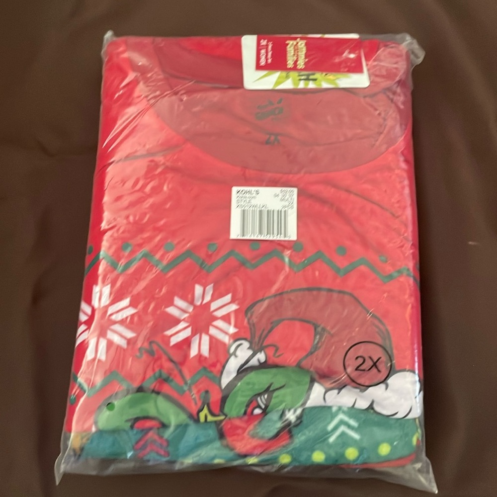 Grinch pajamas women’s 2X